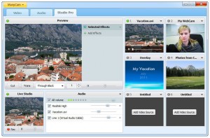 manycam webcam splitter software