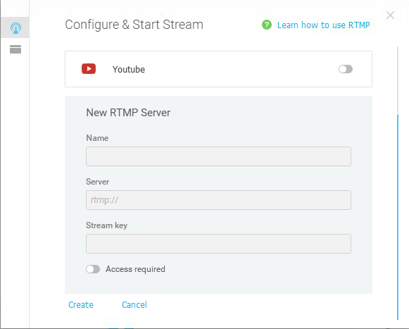 stream to rtmp server