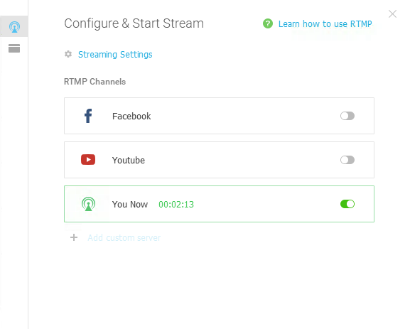 setup rtmp server