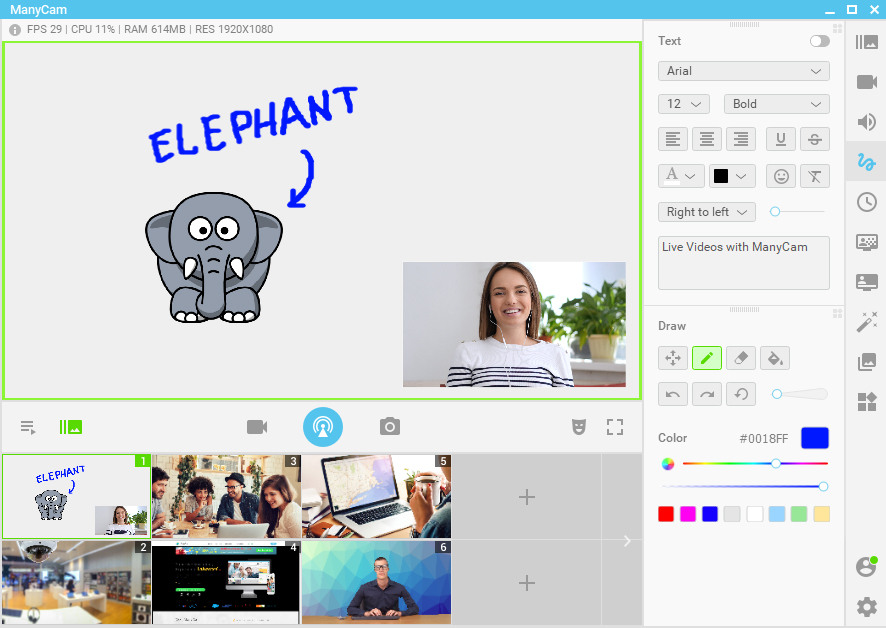 Online ESL teaching resources - Elephant