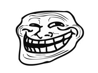 Troll Face Meme Angry Happy Mad Sticker By Supremeasf