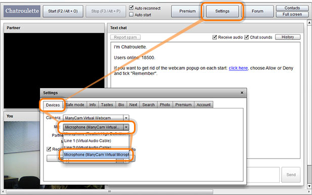 Webcam Software For Chatroulette Manycam 